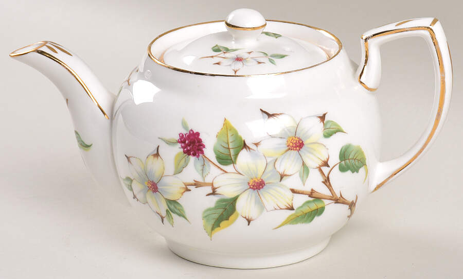 Dogwood Blossom Mini Teapot & Lid by Hammersley-1