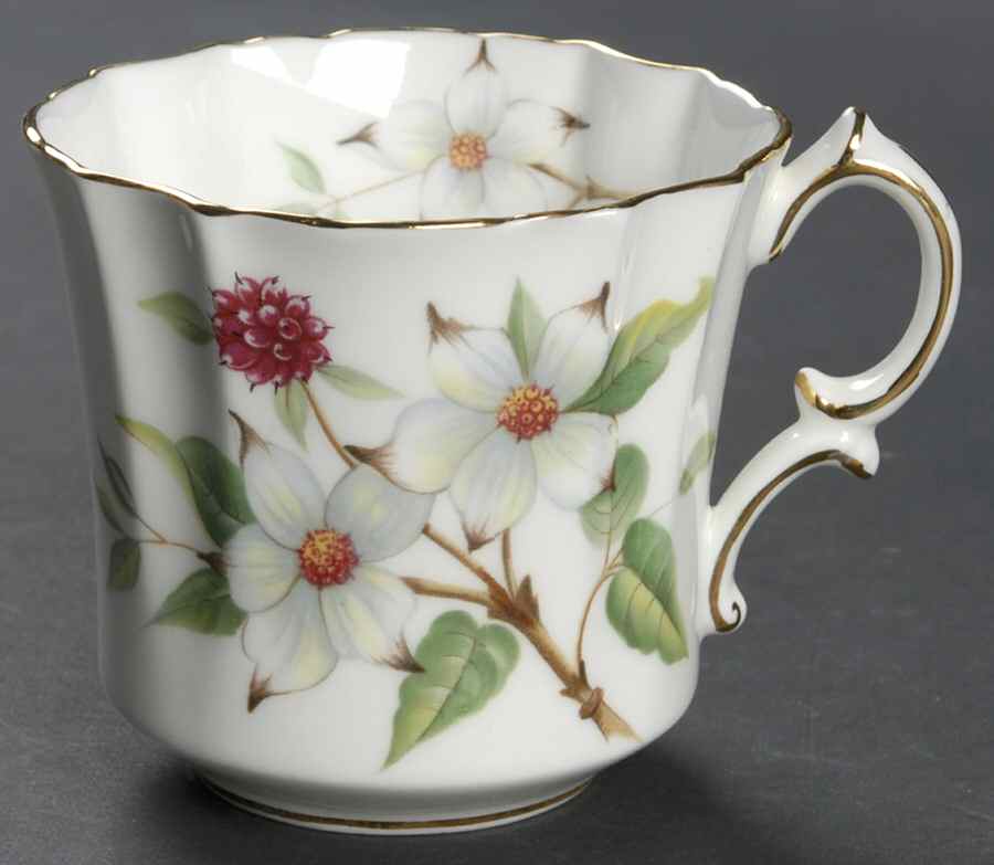 Dogwood Blossom Flat Cup by Hammersley-1