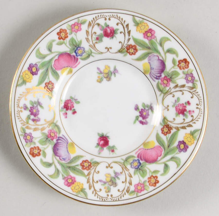 Dresden Sprays Saucer for Demitasse Cup by Hammersley-1