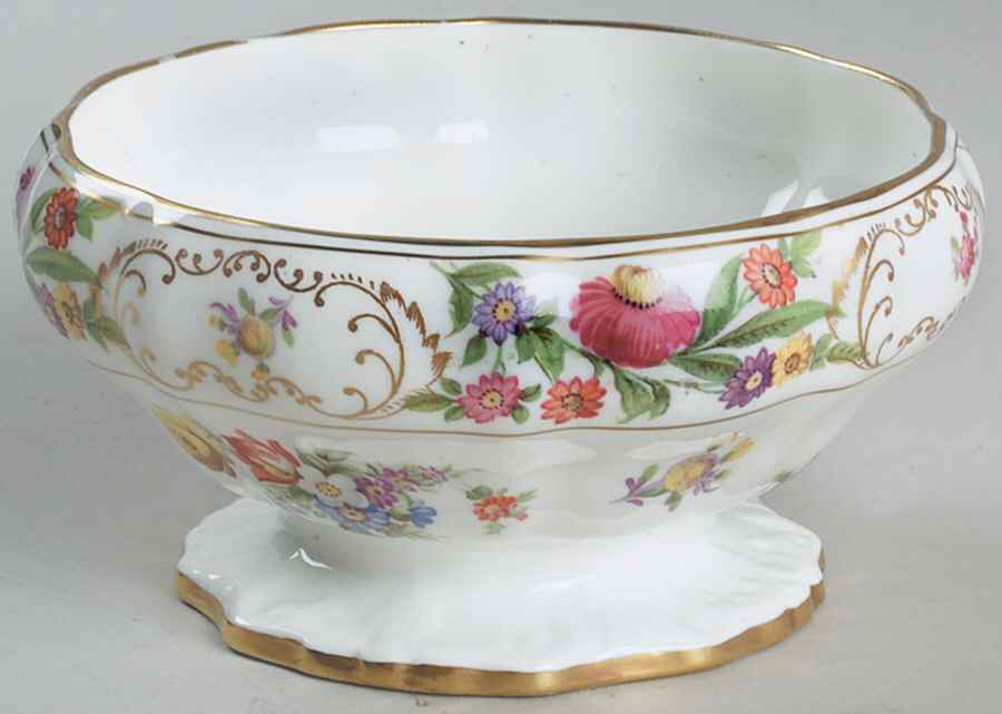 Dresden Sprays Nut Bowl by Hammersley-1