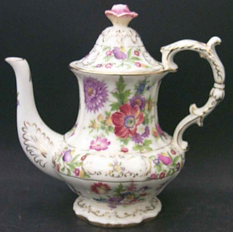 Dresden Sprays Mini Coffee Pot & Lid by Hammersley-1