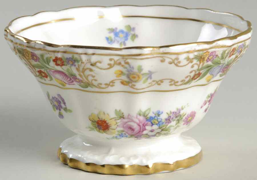 Dresden Sprays Open Sugar Bowl by Hammersley-1
