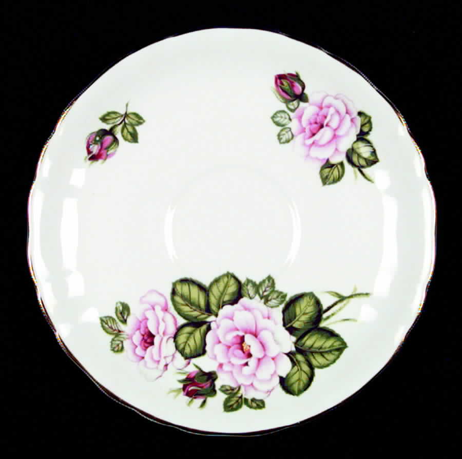Flowers of Shakespeare's Day Saucer for Flat Cup by Hammersley-1