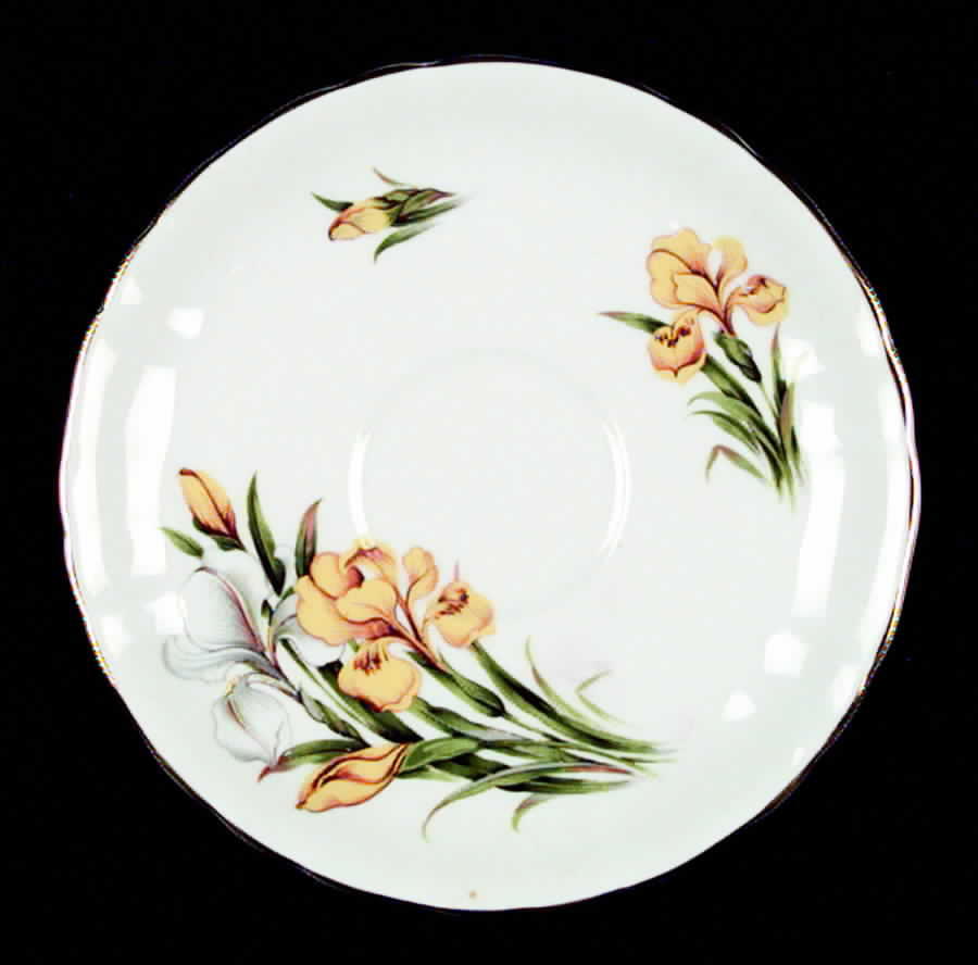 Flowers of Shakespeare's Day Saucer for Flat Cup by Hammersley-1
