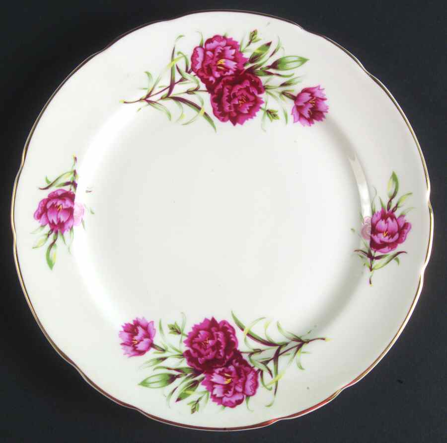 Flowers of Shakespeare's Day Salad Plate by Hammersley-1