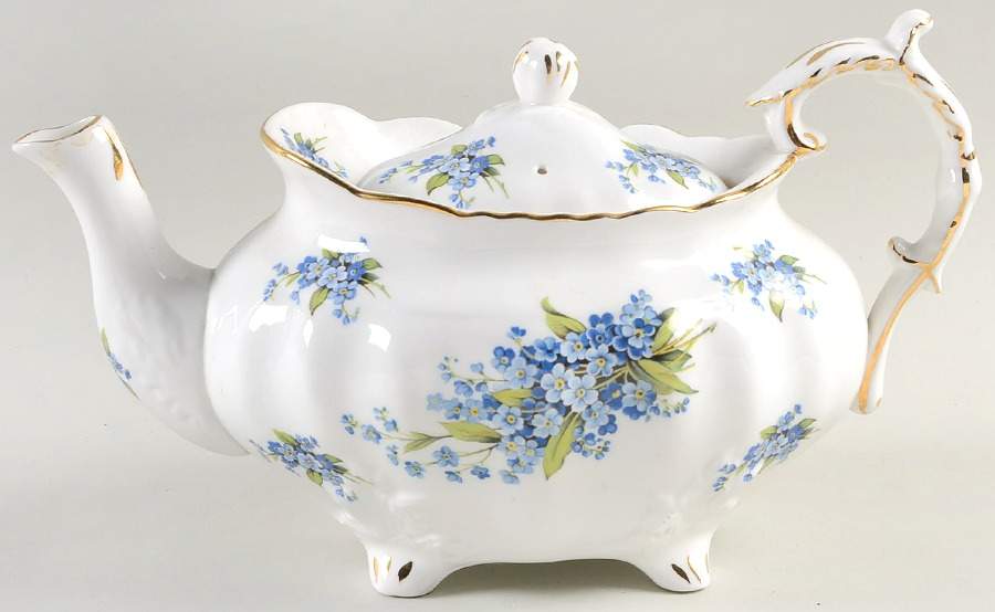 Forget Me Not Teapot & Lid by Hammersley-1