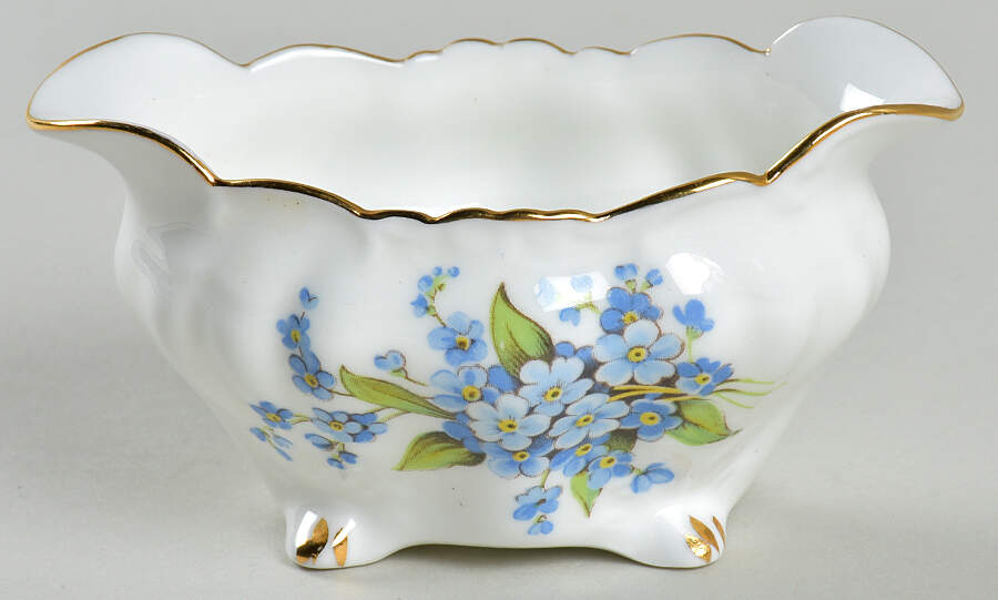 Forget Me Not Mini Open Sugar Bowl by Hammersley-1