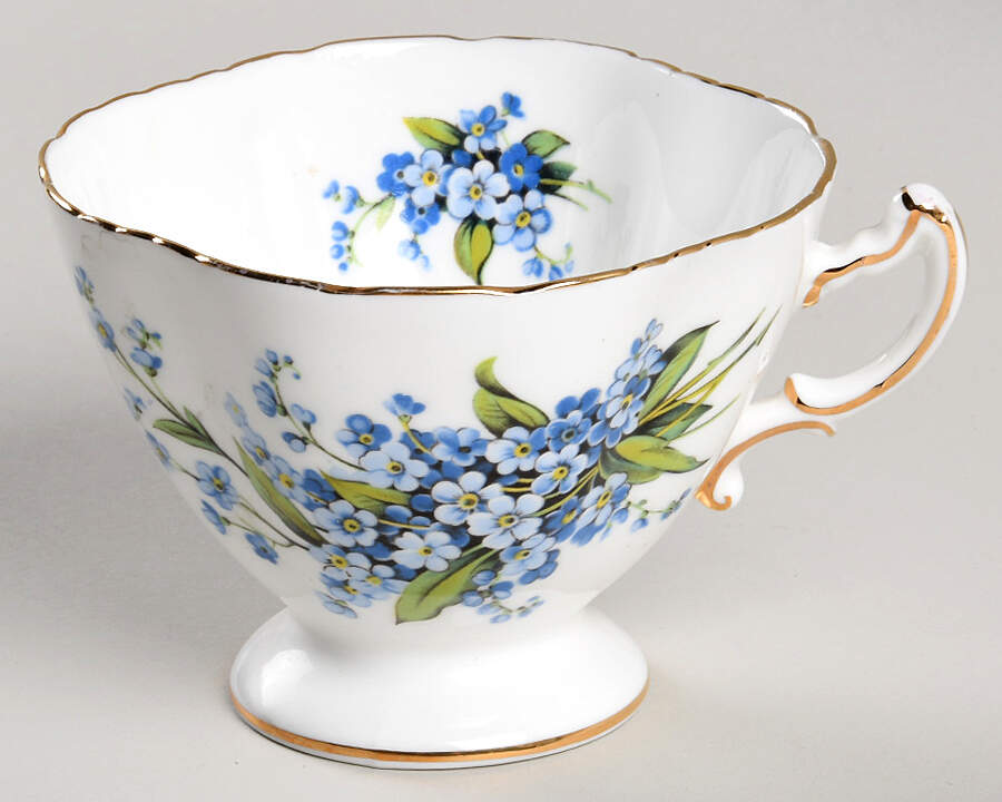 Forget Me Not Footed Cup by Hammersley-1