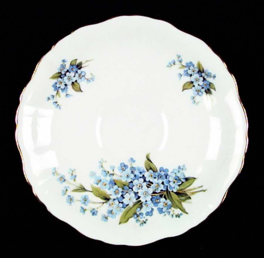 Forget Me Not Saucer by Hammersley-1