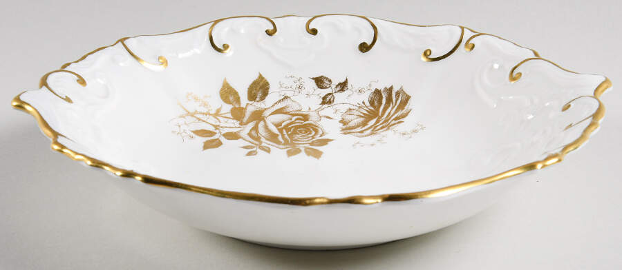 Golden Glory 9" Round Vegetable Bowl by Hammersley-1