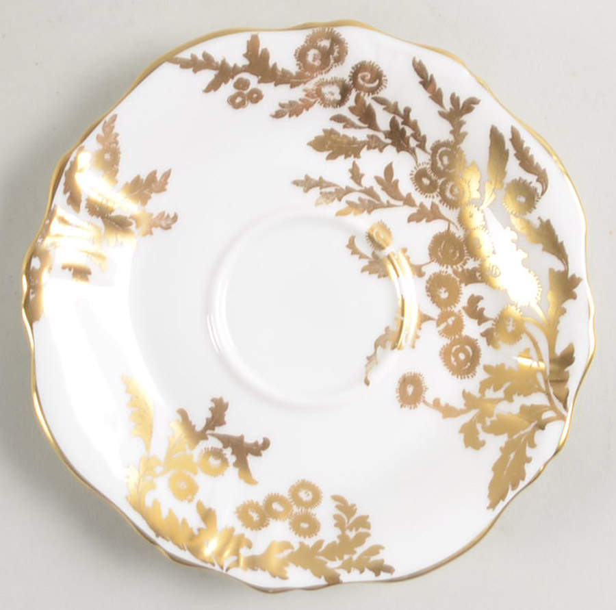 Golden Tansy Saucer by Hammersley-1