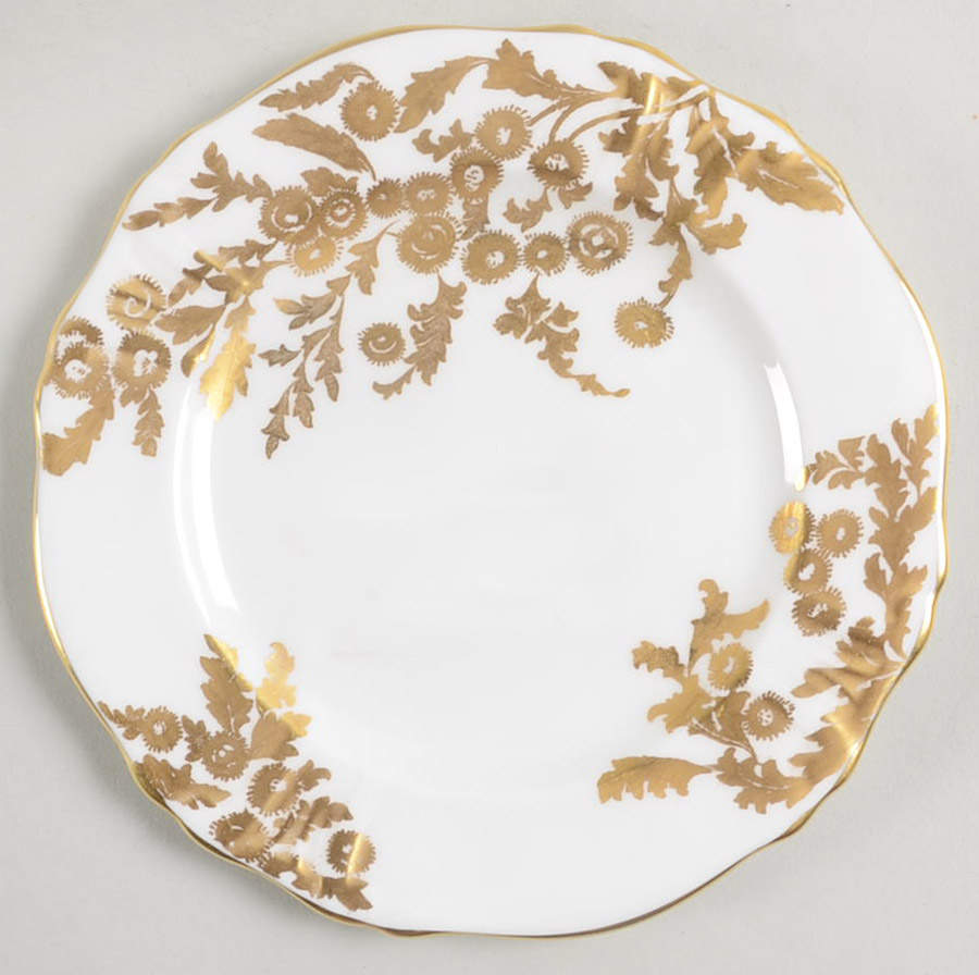 Golden Tansy Bread & Butter Plate by Hammersley-1