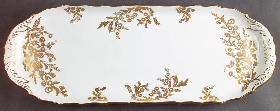 Golden Tansy Large Sandwich Tray by Hammersley-1