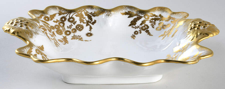 Golden Tansy 9" Square Salad Serving Bowl by Hammersley-1