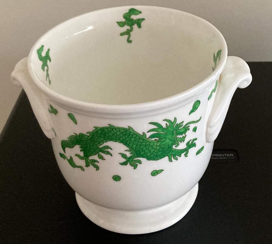 Green Dragon 5" Cachepot by Hammersley-1