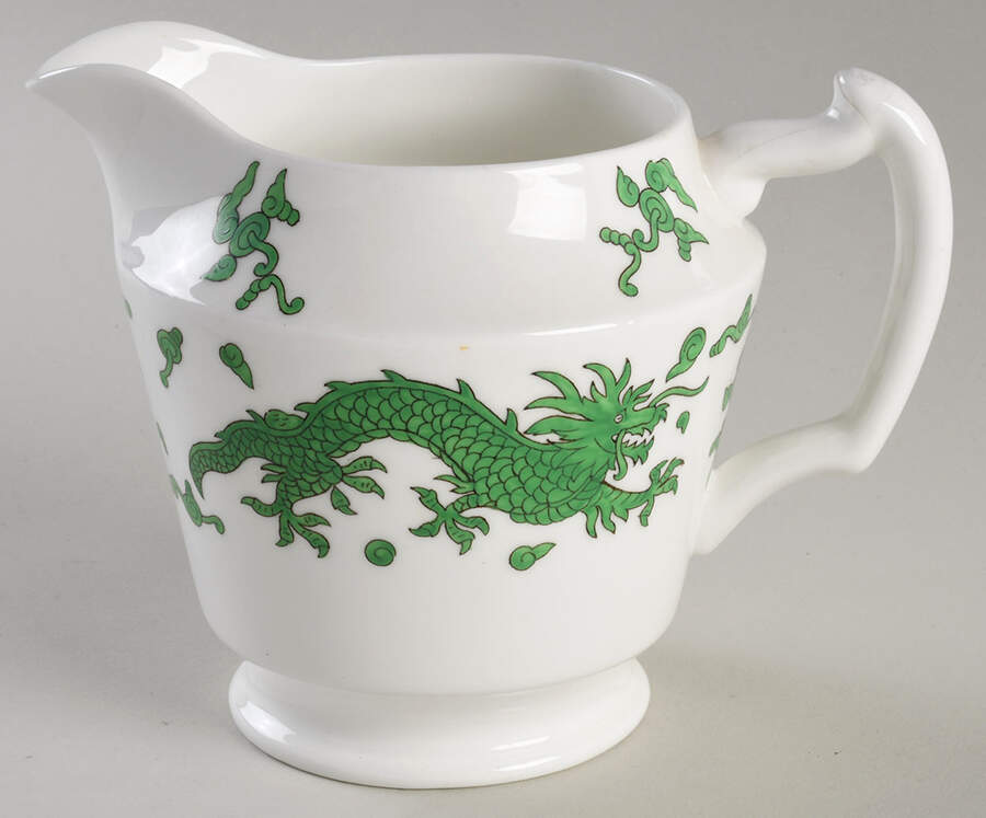 Green Dragon 16 Oz Pitcher by Hammersley-1