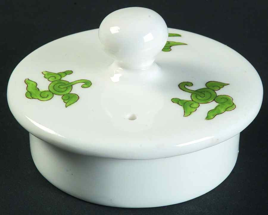 Green Dragon Lid for Teapot by Hammersley-1