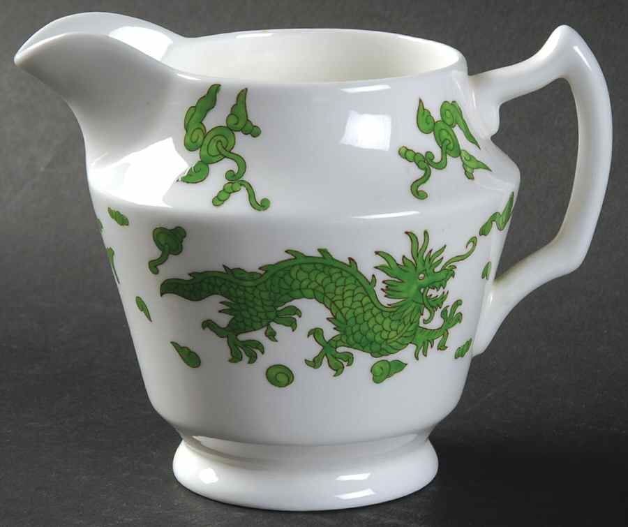 Green Dragon Creamer by Hammersley-1