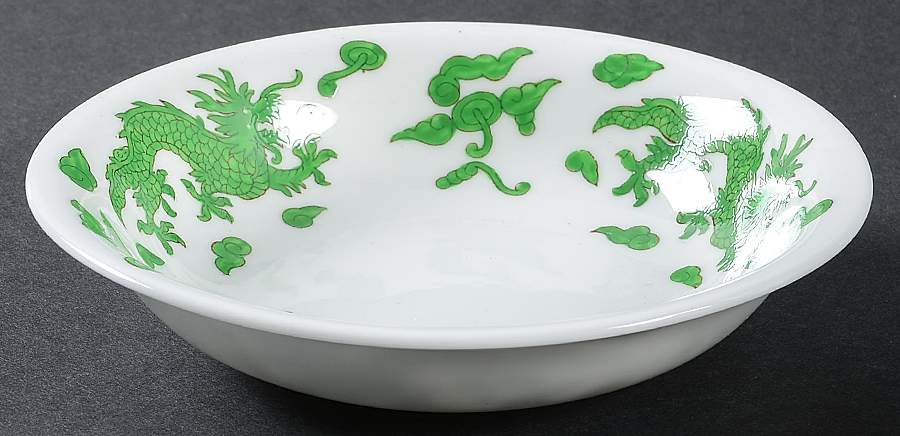 Green Dragon Fruit/Dessert (Sauce) Bowl by Hammersley-1