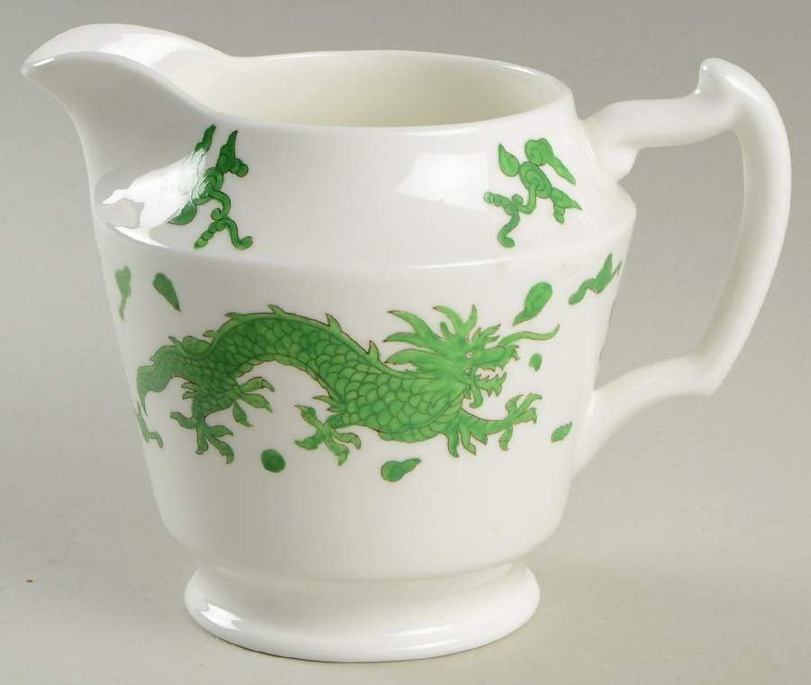 Green Dragon Oversize Creamer by Hammersley-1