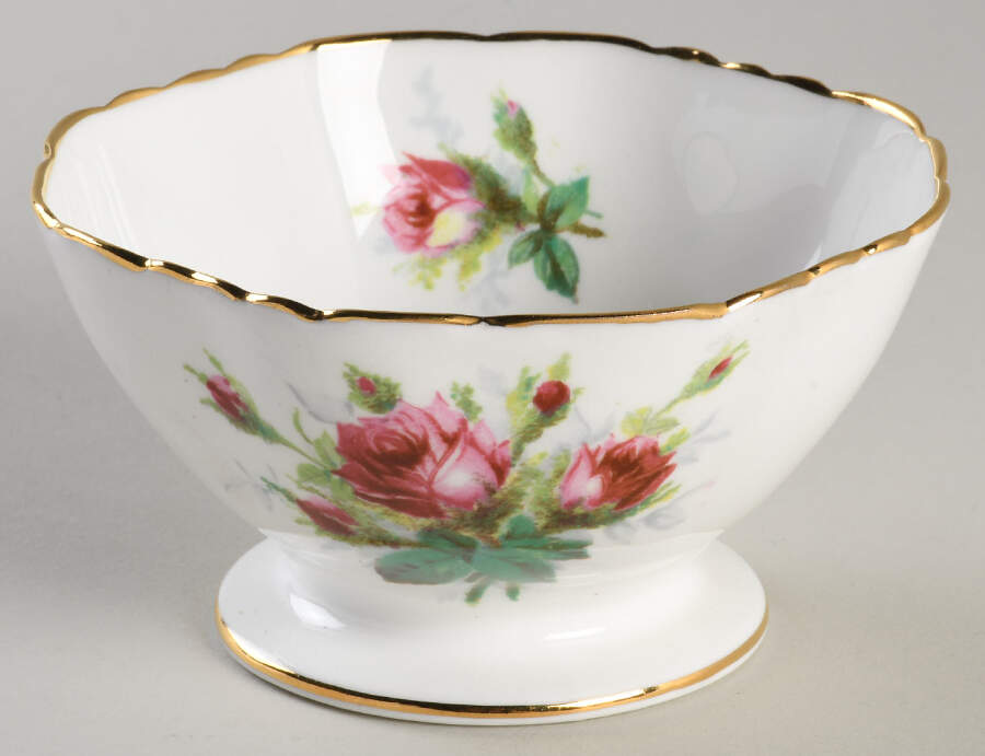 Grandmother's Rose Open Sugar Bowl by Hammersley-1