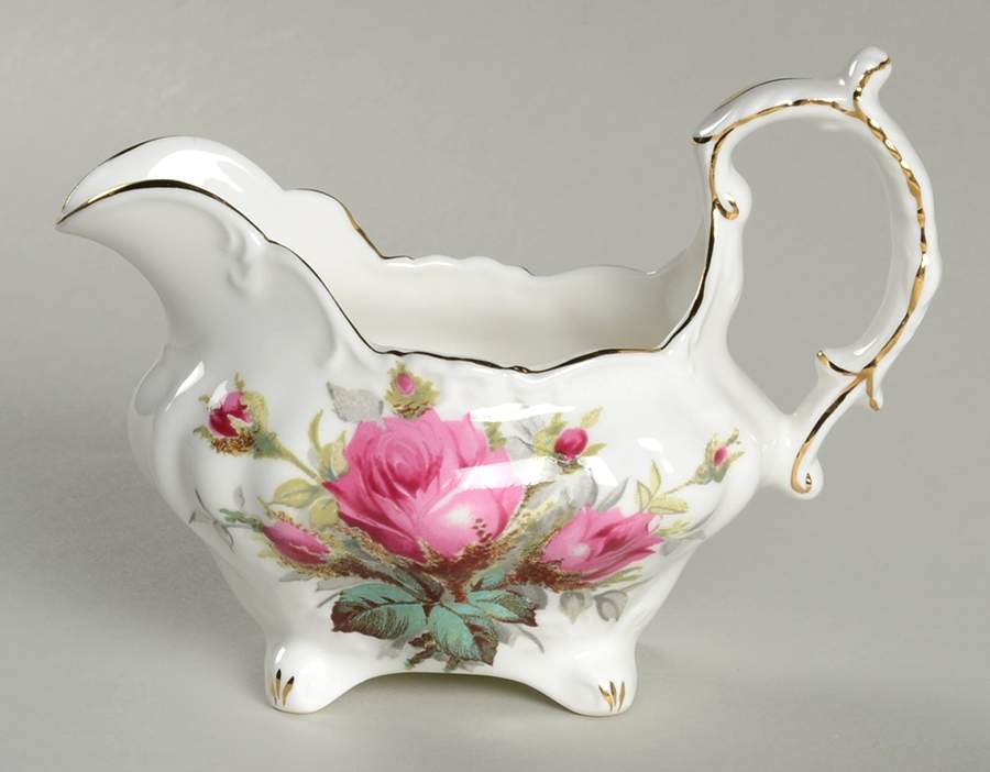 Grandmother's Rose Creamer by Hammersley-1