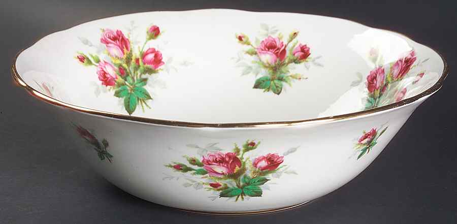 Grandmother's Rose 11" Large Salad Serving Bowl by Hammersley-1