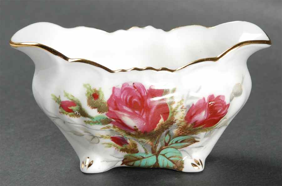 Grandmother's Rose Mini Open Sugar Bowl by Hammersley-1