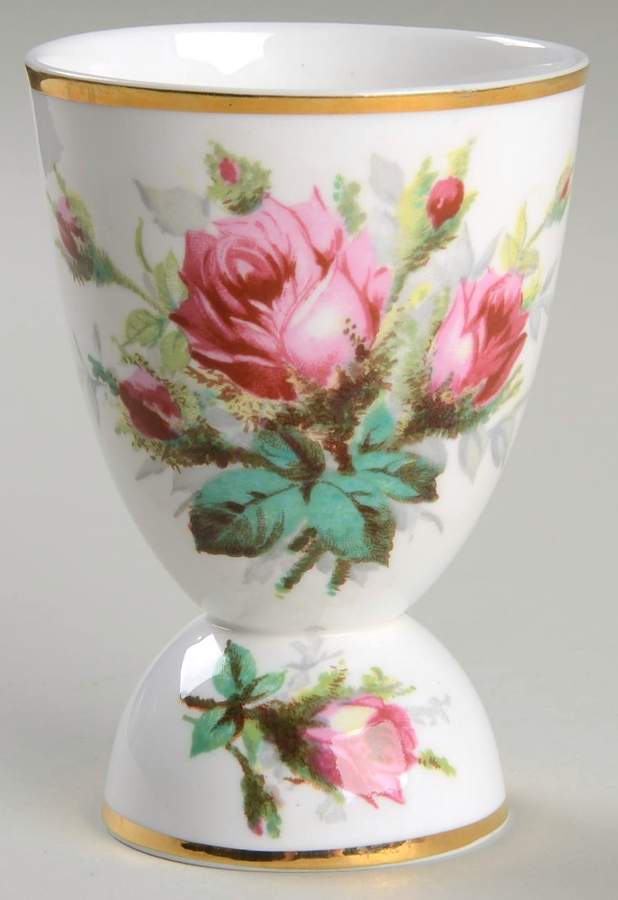 Grandmother's Rose Double Egg Cup by Hammersley-1