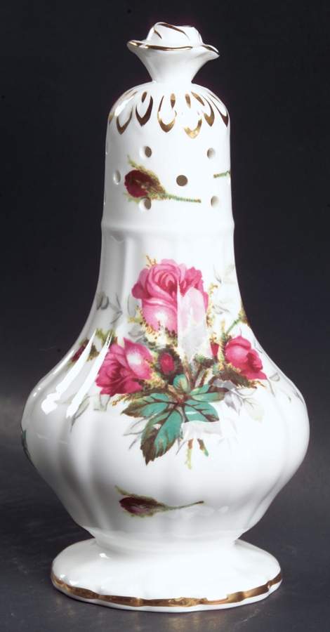 Grandmother's Rose Sugar Shaker by Hammersley-1