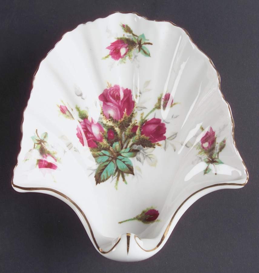 Grandmother's Rose 6" Shell Shaped Dish by Hammersley-1