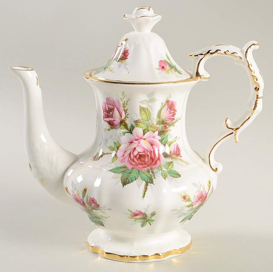 Grandmother's Rose Mini Coffee Pot & Lid by Hammersley-1