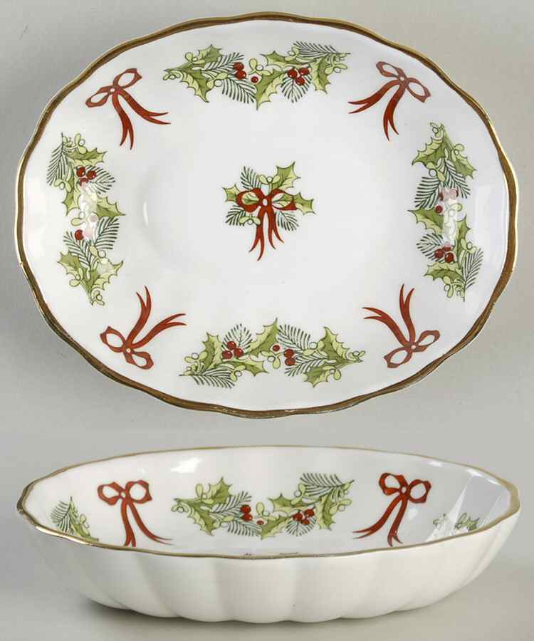 Hammersley Holly Sweet Meat Dish by Hammersley-1