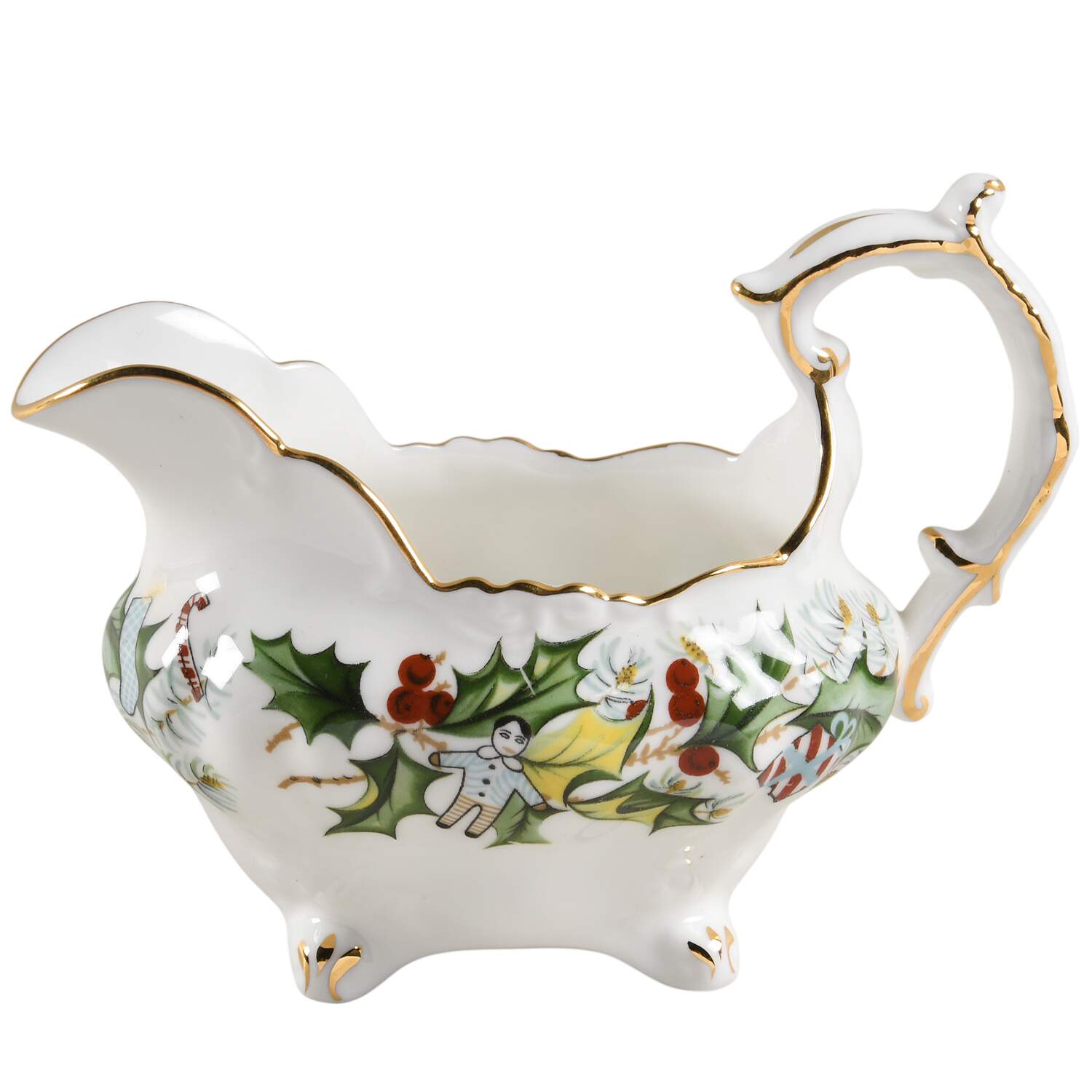 Christmas Holly Creamer by Hammersley-1