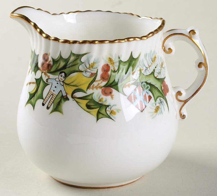 Christmas Holly Creamer by Hammersley-1
