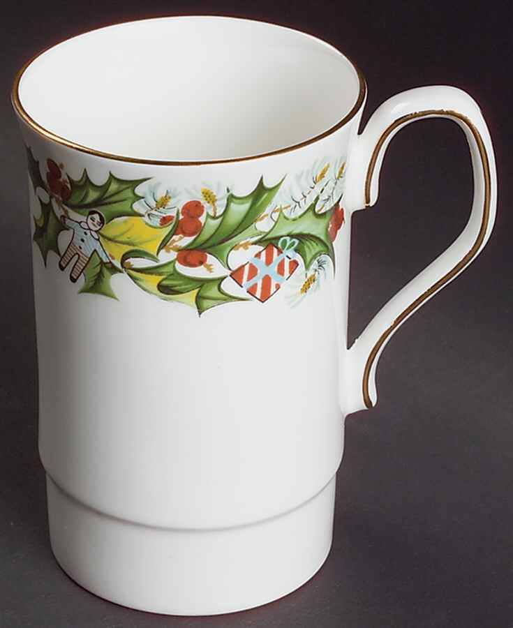 Christmas Holly Irish Coffee Cup by Hammersley-1