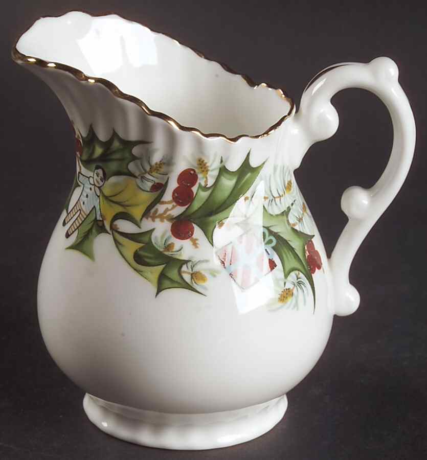 Christmas Holly Mini Creamer by Hammersley-1