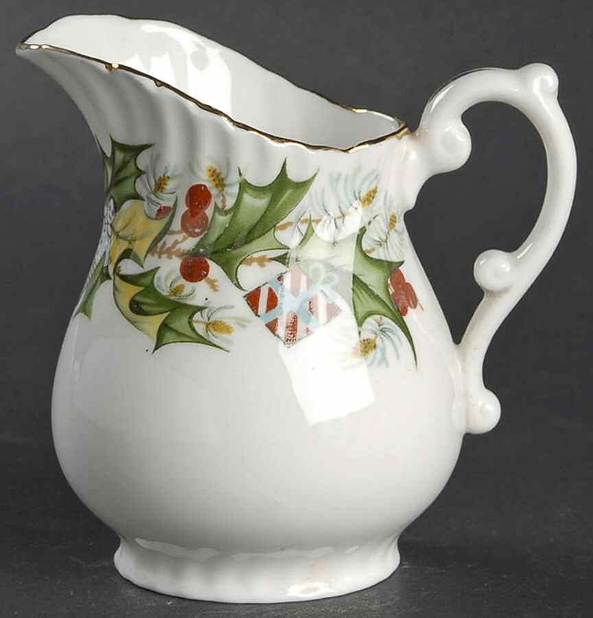 Christmas Holly Creamer by Hammersley-1