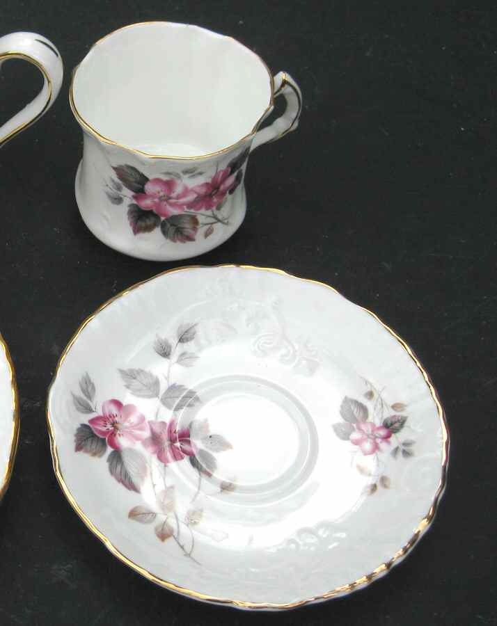 HAM6 Flat Cup & Saucer Set by Hammersley-1