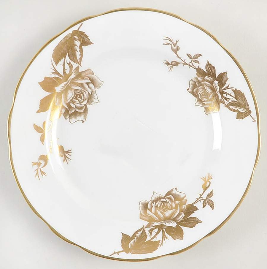 Hammersley Rose Dessert/Pie Plate by Hammersley-1