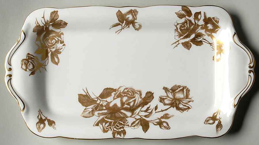Hammersley Rose Large Sandwich Tray by Hammersley-1