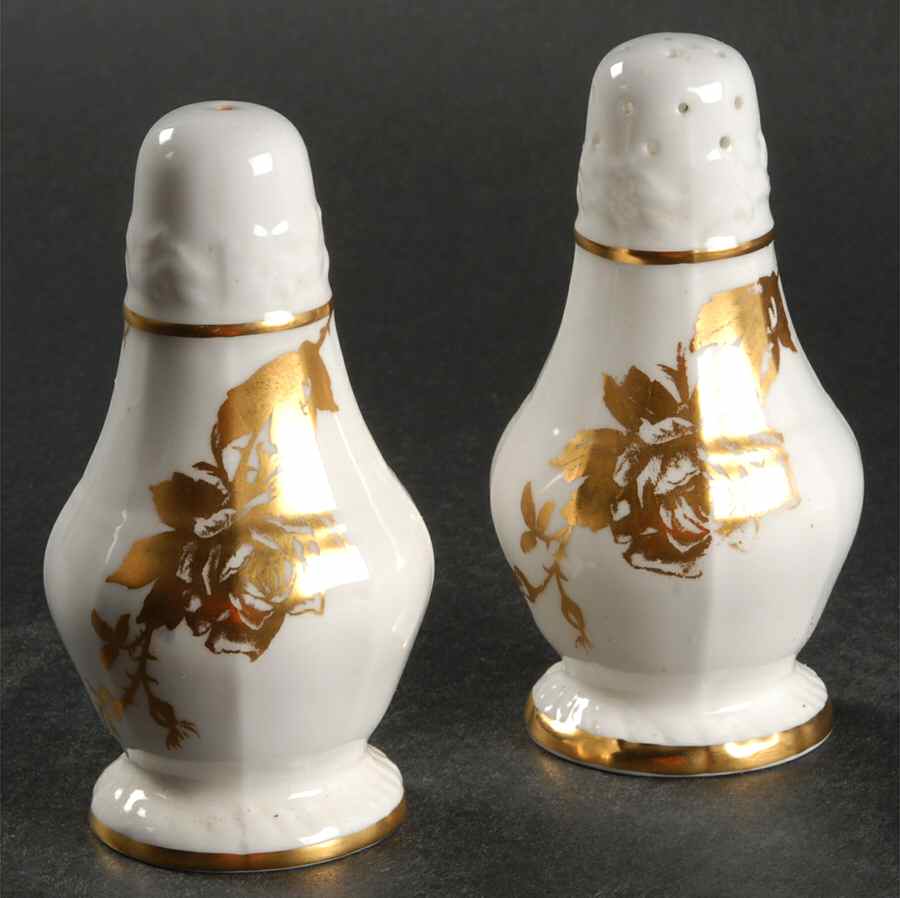 Hammersley Rose Salt & Pepper Set by Hammersley-1