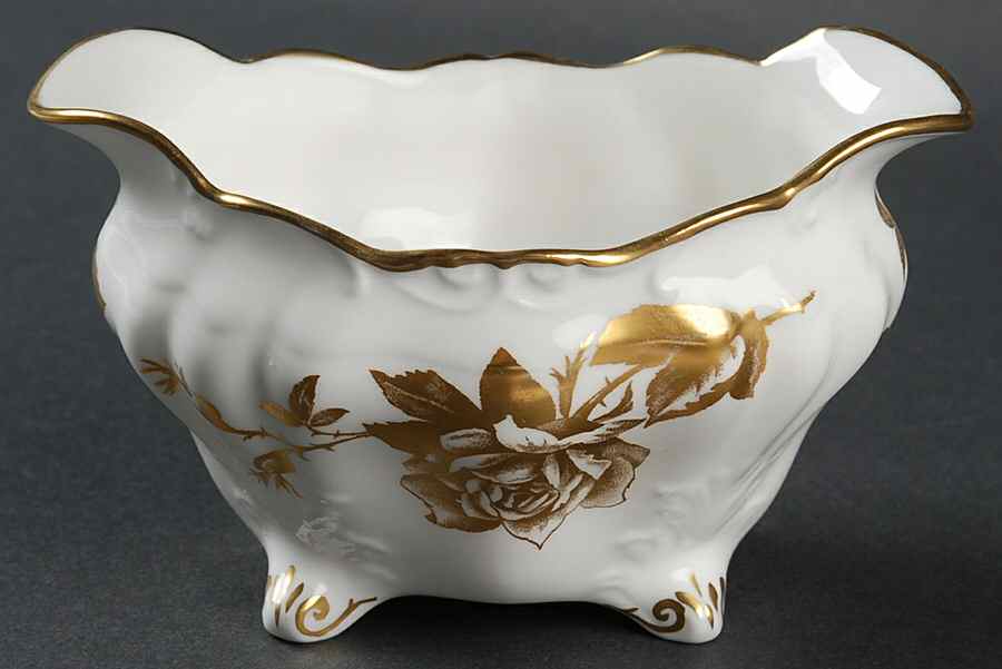 Hammersley Rose Open Sugar Bowl by Hammersley-1
