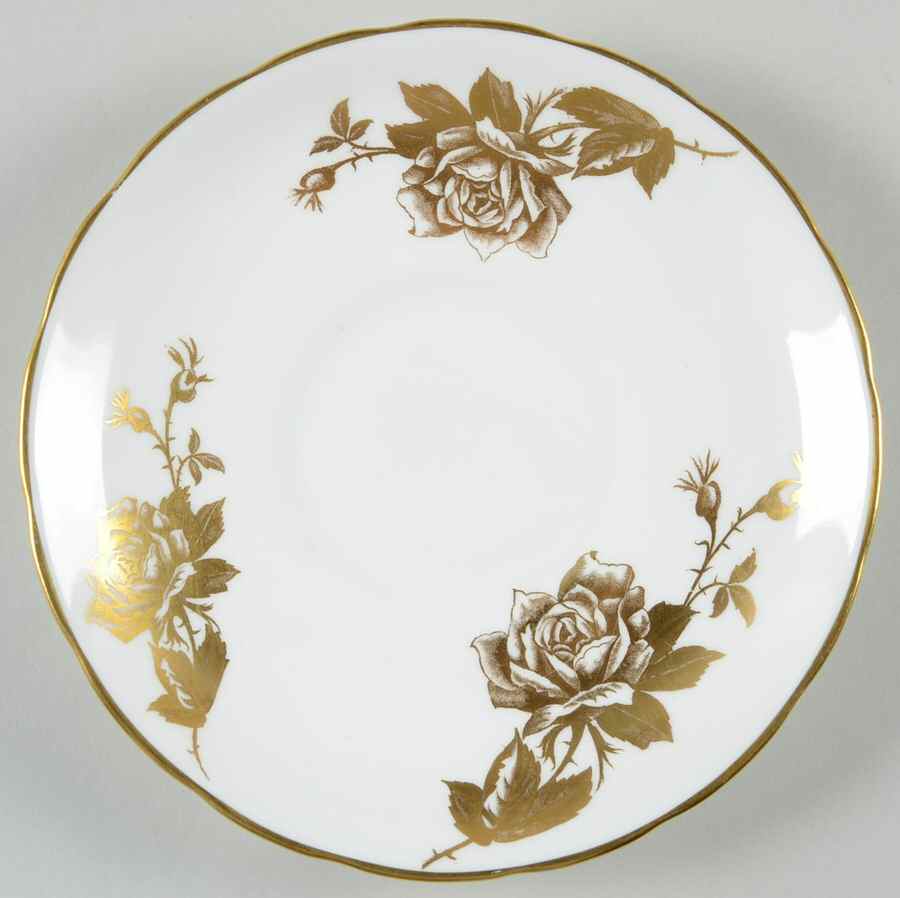 Hammersley Rose Saucer for Cream Soup Bowl by Hammersley-1
