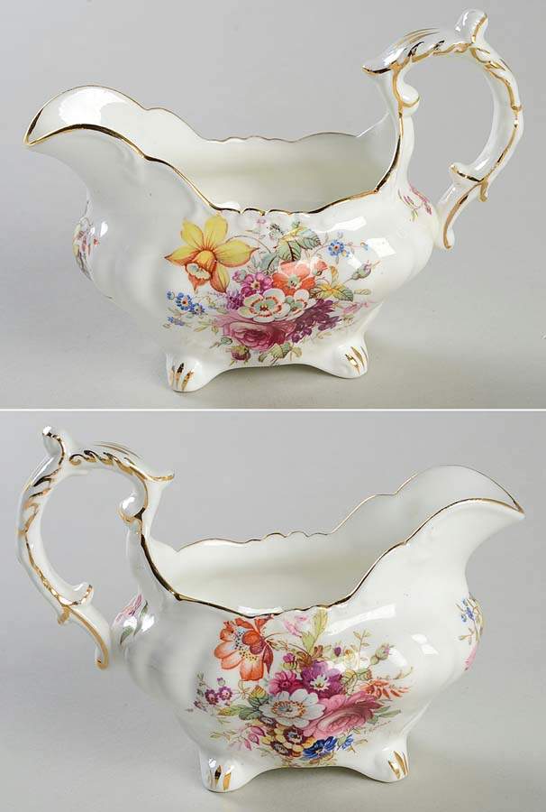 Howard Sprays (Scalloped, Embossed) Mini Creamer by Hammersley-1