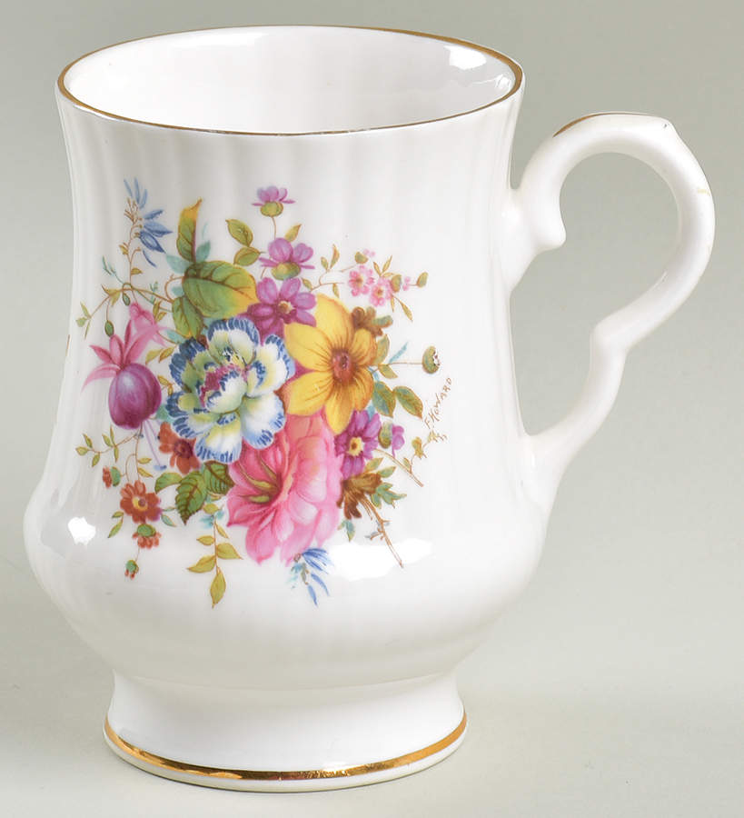 Howard Sprays (Scalloped, Embossed) Mug by Hammersley-1