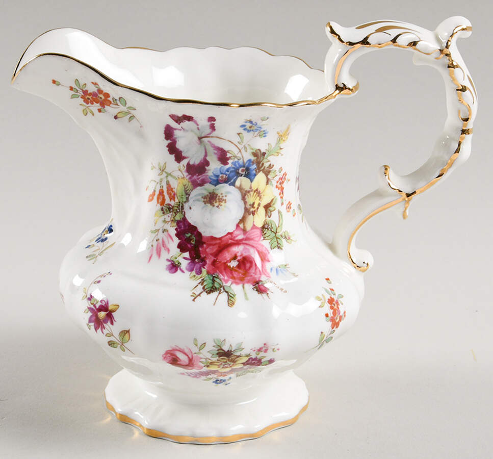 Howard Sprays (Scalloped, Embossed) 12 Oz Pitcher by Hammersley-1