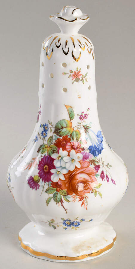 Howard Sprays (Scalloped, Embossed) Sugar Shaker by Hammersley-1