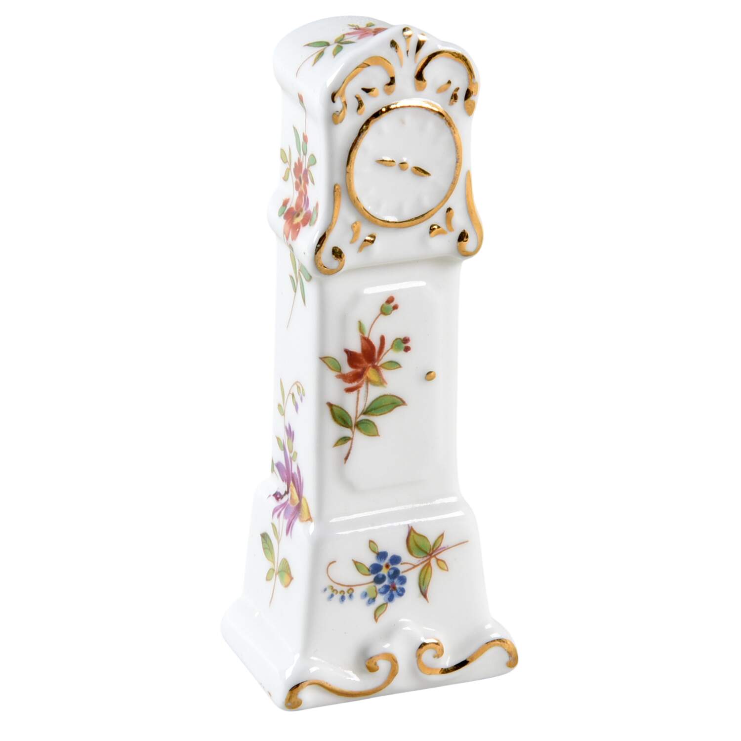 Howard Sprays (Scalloped, Embossed) Figural Clock by Hammersley-1