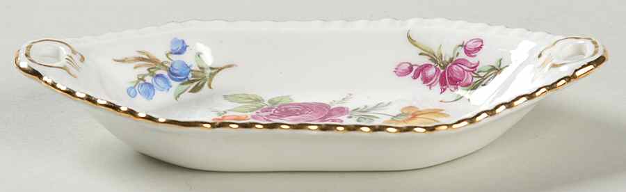 Howard Sprays (Scalloped, Embossed) 5" Rectangular Sweet Meat by Hammersley-1